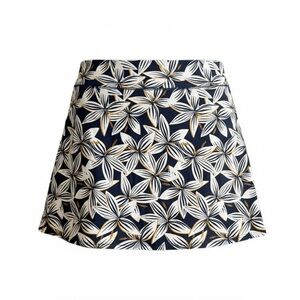 Southwind Avalon Hibiscus Navy Blue Floral Sport Everyday Skort Women’s Med Golf